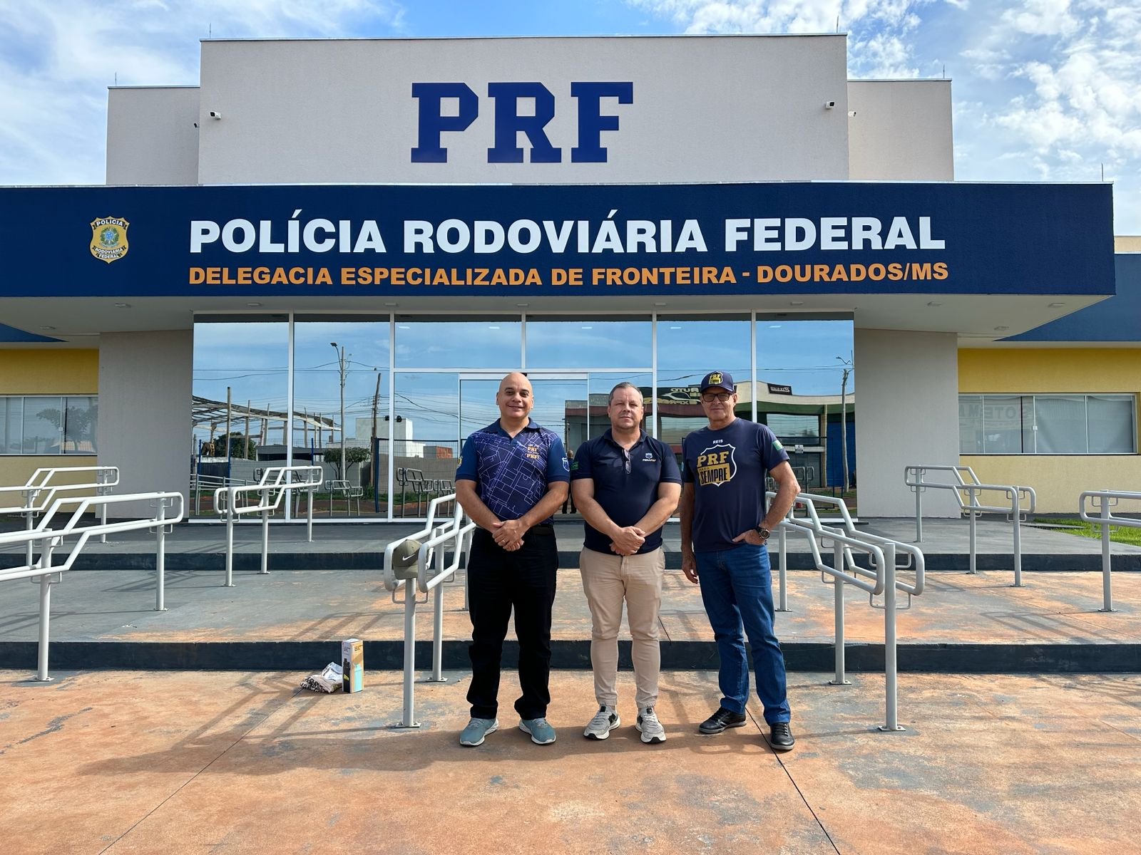 SINPRF-MS realiza visita institucional às unidades da PRF no interior do Estado