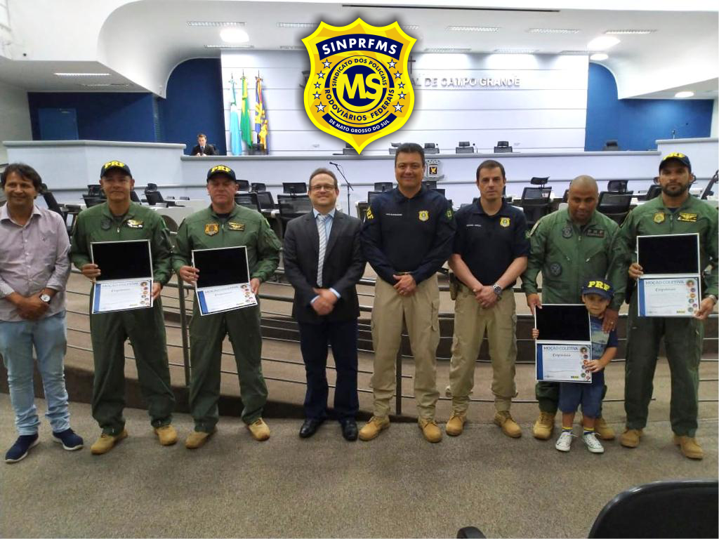 PRFs que atuaram em Brumadinho/MG recebem homenagem na Câmara Municipal de Campo Grande.