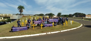 Policiais Rodoviários Federais fazem manifestação pela reestruturação de carreira