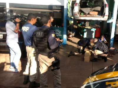 PRF apreende  cocaína que seria levada ao Estado de São Paulo