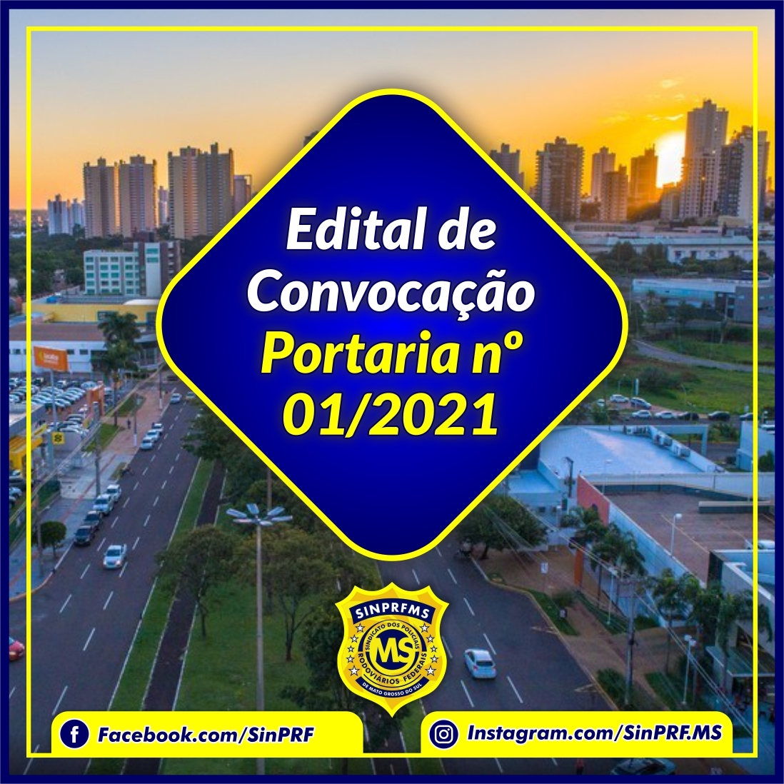 Edital de convocação para eleição de Diretoria Executiva, Conselho Fiscal e Delegados Representantes.